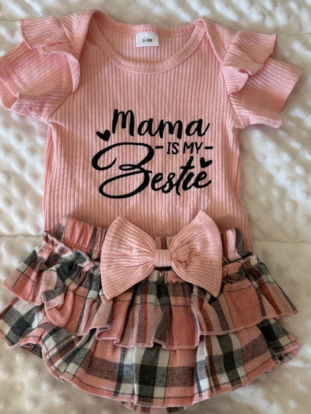 baby girl outfit size 0-3mo